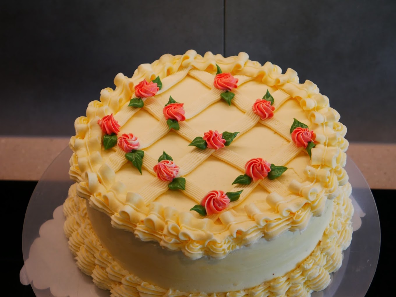Soomy Cake custom birthday cake decorated with flowers