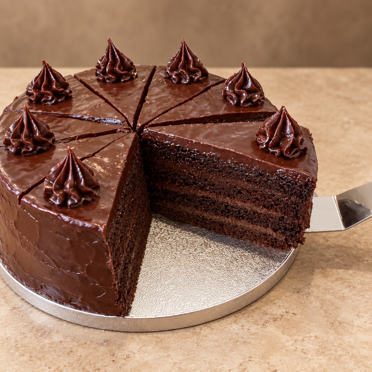 Soomy Cake’s layered Matilda chocolate cake